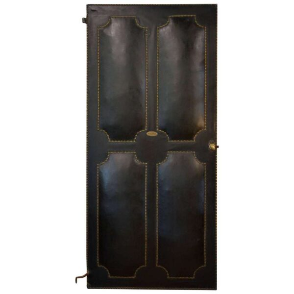 Sold - French Interior Upholstered Door, 19th Century