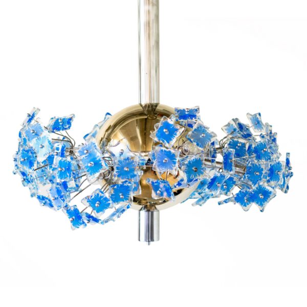 SOLD - Italian Fontana Arte Chandelier, 1950's