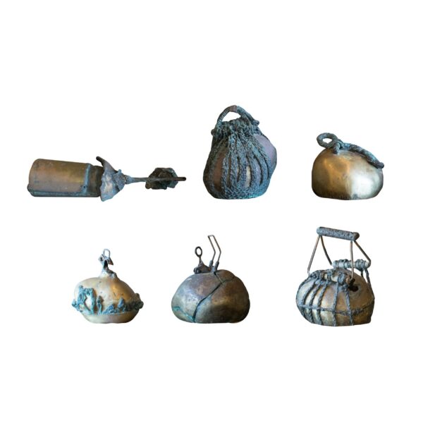 SOLD - Collection of Bronze Bells by David Kaempfer