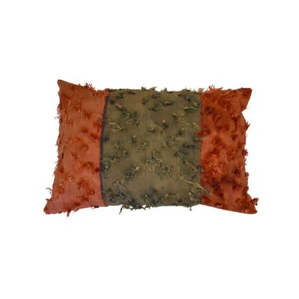 Sold - Large Black and Red Tulu Pillow