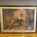 Antique Framed Image of Brugge, BE - Image 2