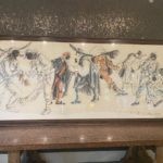 SOLD - Grand Theater Drawing by Dolores Puthold, France, 1987 - Image 2