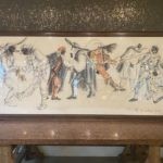 SOLD - Grand Theater Drawing by Dolores Puthold, France, 1987 - Image 3