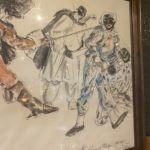 SOLD - Grand Theater Drawing by Dolores Puthold, France, 1987 - Image 9