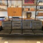 Four Seat Leather Sofa by Kurt Ostervig, Denmark, 1950's - Image 2