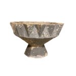 Brutalist Concrete Planter, France, 1950's