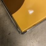 German Ceramic Yellow & Brown Side Table, Germany, 1970's - Image 6