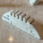 Set of 8 Travertine Animal Figures, Italy, 1970's - Image 6