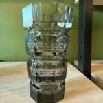 Faceted Glass Vase by Josef Hoffmann, Czech Republic, 1930's - Image 3