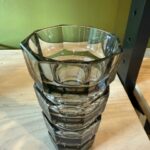 Faceted Glass Vase by Josef Hoffmann, Czech Republic, 1930's - Image 2