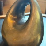 Ben Seibel Brass Plated Orb Bookends, USA, 1950's - Image 4