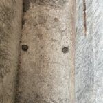 Angular Concrete Planter with Stones, France, 1950's - Image 7