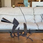 Post Modern Mixed Metal Tabletop Sculpture, NL, 1980's - Image 2