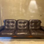 Leather Sofa by Jean Gillon for Probel, Brazil, 1970's - Image 2