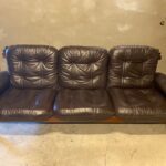 Leather Sofa by Jean Gillon for Probel, Brazil, 1970's - Image 3