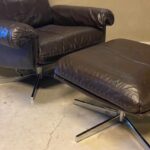 DS-35 Lounge Chair by de Sede with Ottoman, Switzerland, 1970's - Image 3