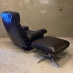 DS-35 Lounge Chair by de Sede with Ottoman, Switzerland, 1970's - Image 4