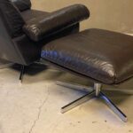 DS-35 Lounge Chair by de Sede with Ottoman, Switzerland, 1970's - Image 5