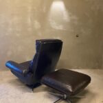 DS-35 Lounge Chair by de Sede with Ottoman, Switzerland, 1970's - Image 8