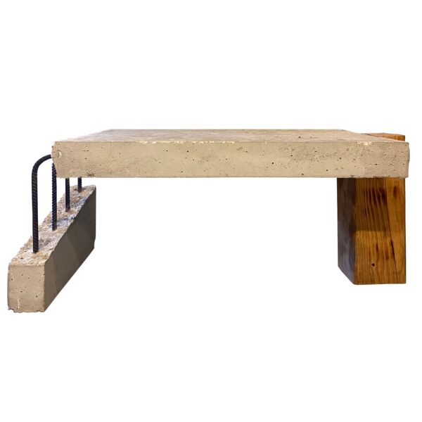 Postmodern Concrete Cocktail Table, France, 1980's