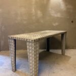 Aluminum Console Table, Italy, 1950's - Image 2