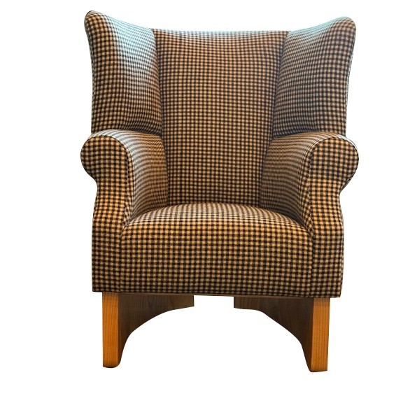 Stahl and Band Wingback Halt Chair, USA, 2025