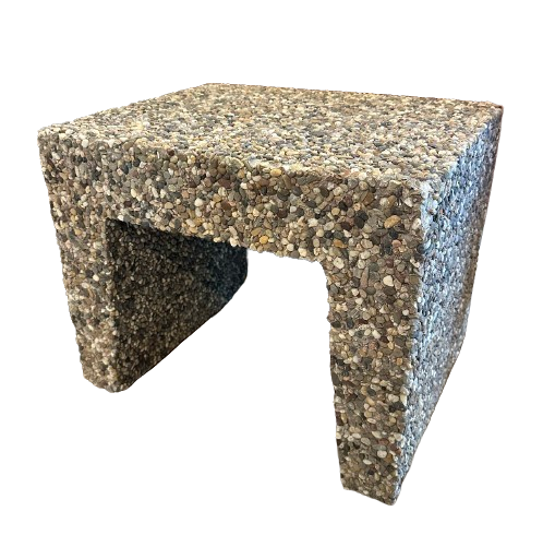 Cast Concrete Side Table #1, France, 1950's